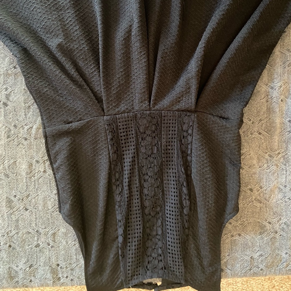 Black summer dress